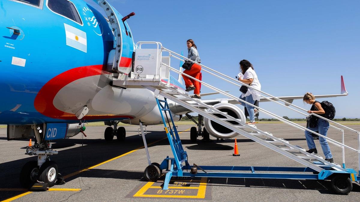 En vuelos de cabotaje viajaron 1566744 pasajeros en noviembre Foto prensa