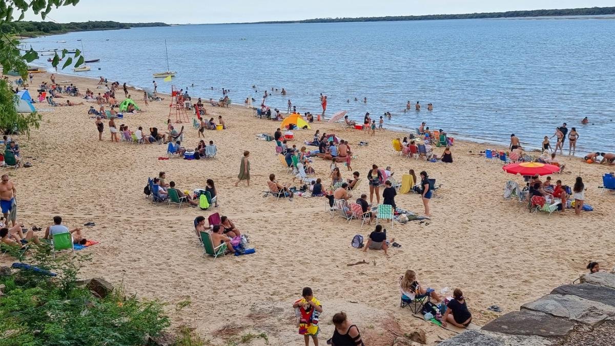 La playa de Pueblo Liebig ya es muy conocida fuera de Entre Ros Prensa