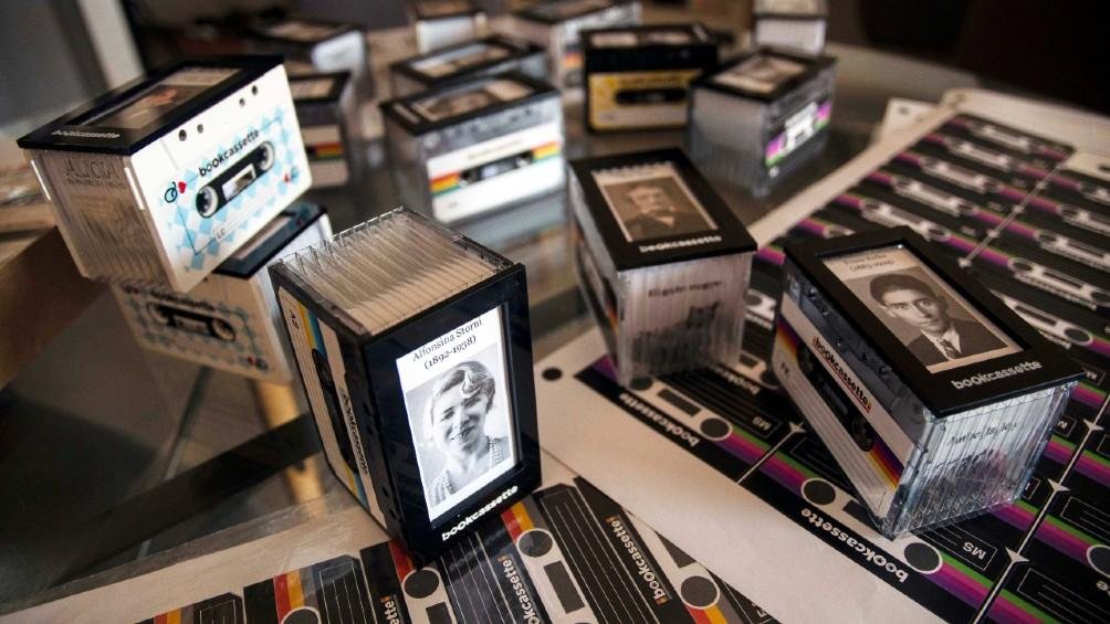 El furor de los Bookcassettes Foto Camila Godoy