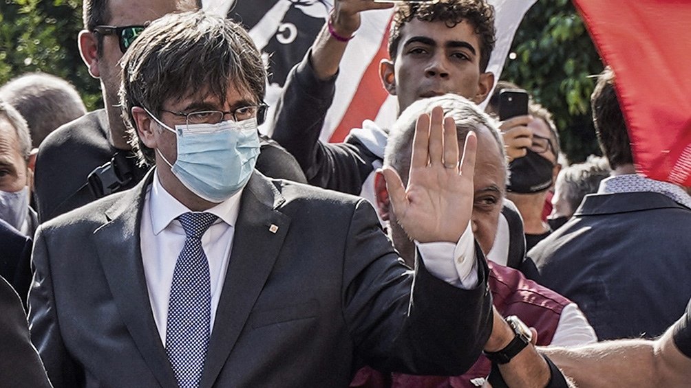 Carles Puigdemont vive en Blgica para eludir su procesamiento por liderar un intento fallido de secesin de Catalua en 2017 Foto AFP