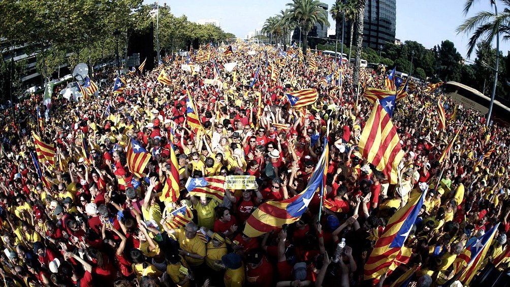 El intento de secesin de Catalua en 2017 signific una de las mayores crisis polticas de la Espaa contempornea Foto AFP