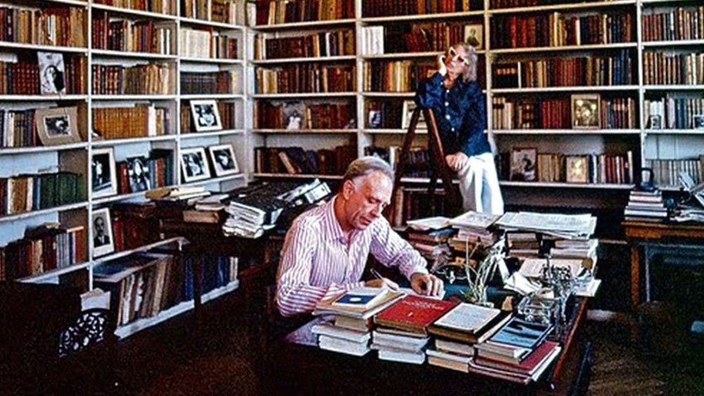 Silvina Ocampo y Adolfo Bioy Casares dos de los autores que abordar el taller Foto