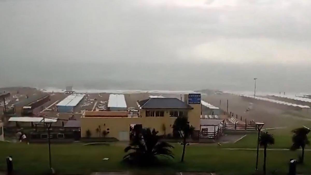 Temporal con una vctima fatal en Miramar Captura de video