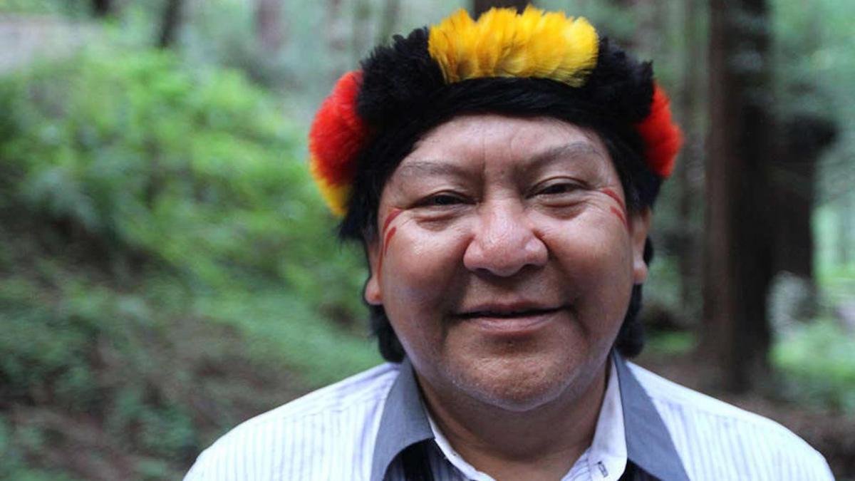 El chamn Davi Kopenawa