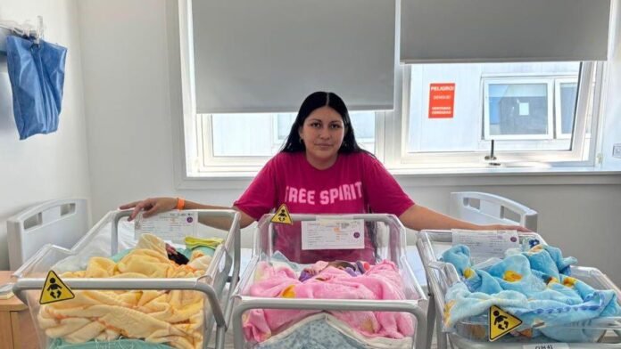 Nacieron trillizos en la Nueva Maternidad Provincial: dos varones y una nena