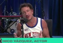 Nico Vázquez se emocionó al recibir una señal de su hermano en plena entrevista