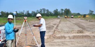 Avance de obra en el loteo “la arbolada”: bernarte supervisó trabajos e infraestructura