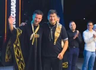 Cumbre radical en Serrezuela; Ricardo Martín recibió a De Loredo y otros intendentes