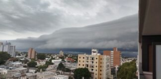 Alerta naranja por fuertes tormentas para este martes en la ciudad de Río Cuarto