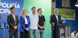 Ferraresi puso en marcha la Policía Municipal en Avellaneda