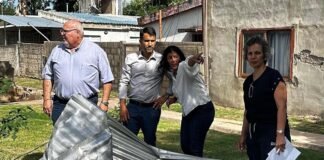 La Provincia acompaña a municipios y comunas afectados por el temporal en el sur y sudeste cordobés