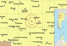 Un sismo de 5 grados se registró en La Rioja y se sintió en algunas partes de Córdoba