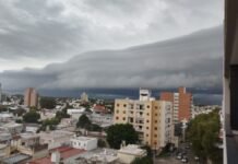 Cambio de tiempo en Córdoba: granizo en Río Tercero y ráfagas de viento en toda la provincia