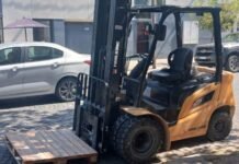 Detectan maquinaria sin habilitación circulando en pleno centro