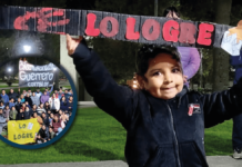 El reencuentro más esperado: Alejandro Roca se movilizó para recibir al pequeño Lázaro