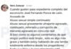 El referente libertario de Dean Funes, Ponce De León, denunció una operación, pero la realidad, también, lo condena