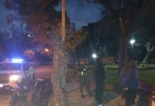 Secuestran una motocicleta por infracción en un control interfuerzas en barrio Centro