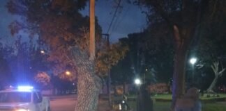 Secuestran una motocicleta por infracción en un control interfuerzas en barrio Centro