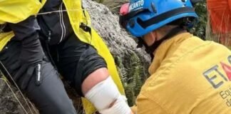 Ya rescataron a la turista que pasó la noche en el Champaquí tras sufrir una caída