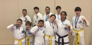 Gran actuación de Benjamín Loyola en el Interprovincial de Taekwon-Do