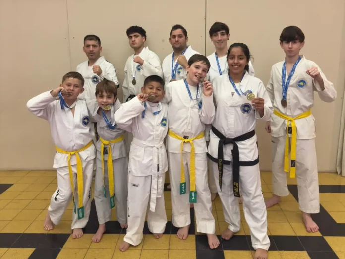 Gran actuación de Benjamín Loyola en el Interprovincial de Taekwon-Do