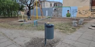 Barrio Roque Sáenz Peña: las obras de remodelación de la plaza renuevan el espacio