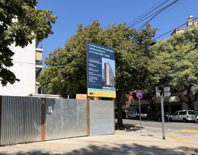 Construyen nueva torres en Chacarita para reubicar a los ocupas de la ex AU3