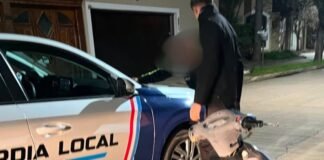 Detuvieron a un hombre que llevaba una moto a tiro cerca del Superdomo