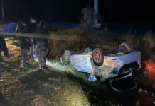 Volcó un auto con seis ocupantes en Bell Ville y murieron dos jóvenes