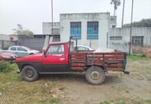 Arrojó basura en la vía pública, fue detectado por las cámaras y le secuestraron el Rastrojero
