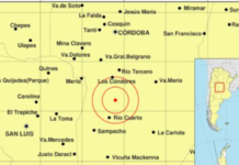 Dos temblores sacudieron Córdoba en la noche del viernes