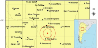 Dos temblores sacudieron Córdoba en la noche del viernes