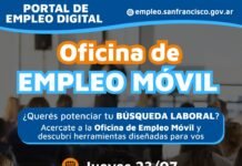 La Oficina de Empleo Móvil llega a barrio Hospital para acercar oportunidades