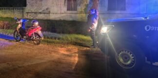 La robaron en Laspiur y la policía la encontró abandonada en Colonia Prosperidad