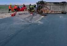 Los fallecidos en el accidente entre La Carlota y Huanchilla eran oriundos de Río Cuarto