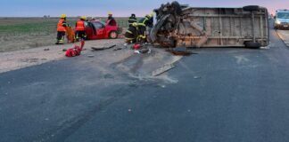 Los fallecidos en el accidente entre La Carlota y Huanchilla eran oriundos de Río Cuarto
