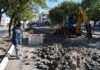 Sigue la intervención del adoquinado en la zona de la Terminal de Ómnibus