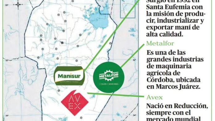 Tres grandes agroindustrias cordobesas paralizadas y 1