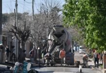 La pavimentación de barrio Parque avanza a paso firme y podría finalizar antes de lo previsto