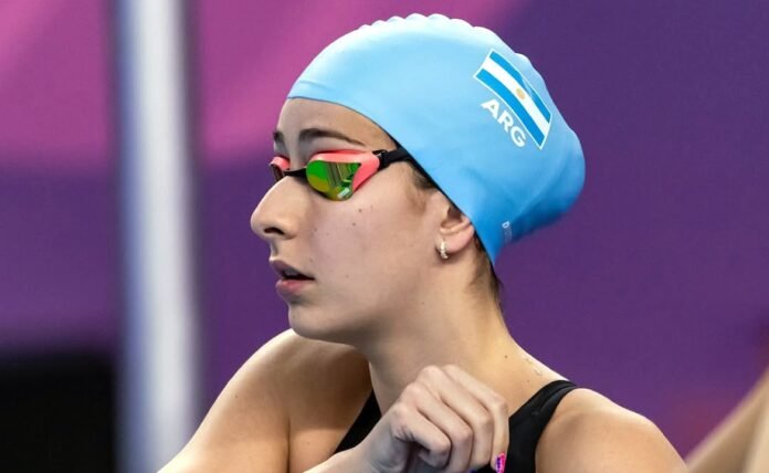 Malena Santillán terminó sexta en la Final B de los 200 metros espalda del Pan Pacific
