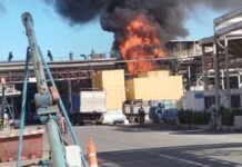 Un incendio en la planta de Arcor en Arroyito obligó a evacuar empleados
