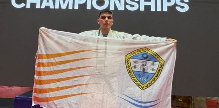 Alejandro Kunkel ya está en Georgia para disputar el Mundial de Judo Paralímpico