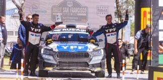 Federico Villagra, tras ganar el Rally de San Francisco: “Tuvimos un excelente rally”