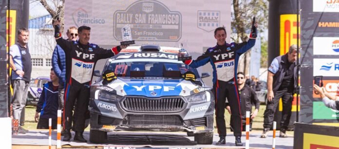 Federico Villagra, tras ganar el Rally de San Francisco: “Tuvimos un excelente rally”