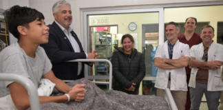 Salud Pública: intervienen a un chico de 13 años por obstrucción de aorta
