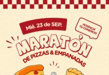 Se viene la Maratón de Pizzas y Empanadas en San Francisco