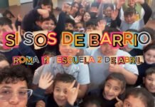 Roma estrenó una versión de “Si sos de barrio”, junto a los chicos de la escuela 2 de Abril