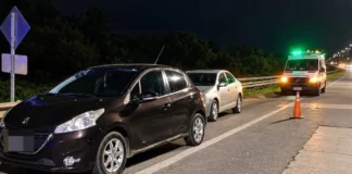 Una pelea de tránsito en la Ruta 19 dejó a un hombre con fractura de cráneo